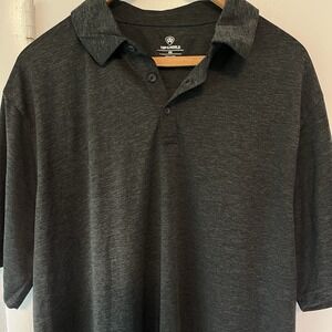 Top of‎ the World Polo Shirt Pullover Charcoal Gray Short Sleeve Size XXL NWOT
